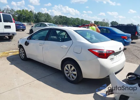 2014 Toyota Corolla Le из США, поврежденный, VIN 2T1BURHE1EC135082